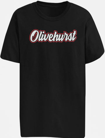 Olivehurst "Cursive" T Shirt