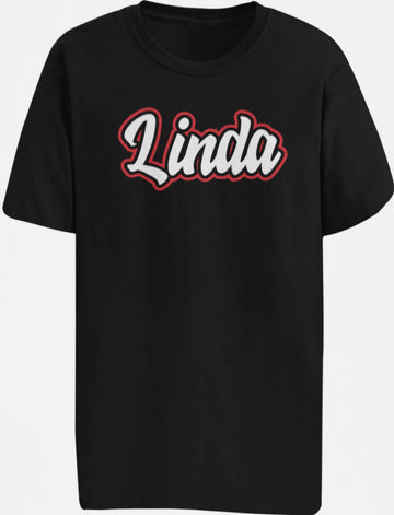 Linda Cursive<br>T-Shirt