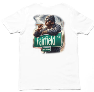 POSTED IN THE FIELD (wht)<br>T-shirt