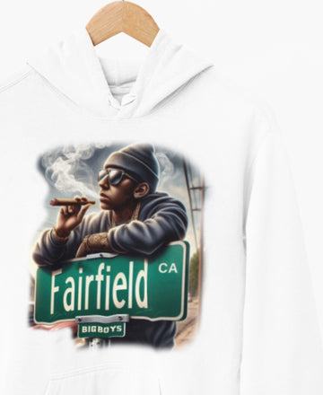 POSTED IN THE FIELD (wht)<br>Hoodie
