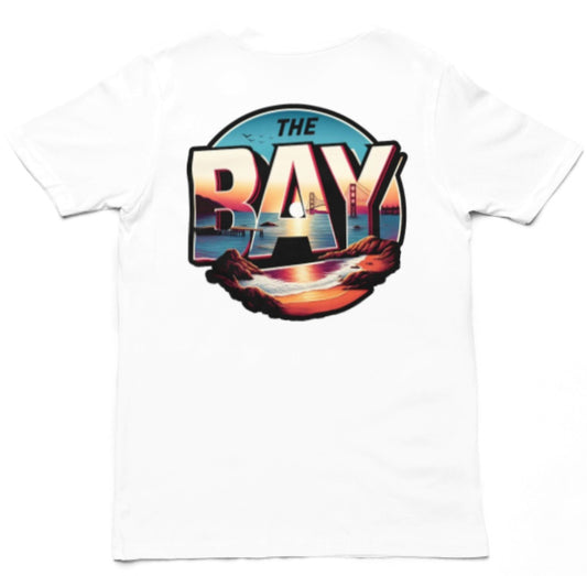 THE BAY (wht)<br>T-shirt