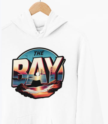 THE BAY (wht)<br>Hoodie