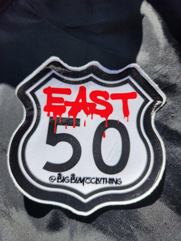 50 East sticker