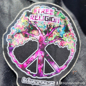 Tree Religion peace tree sticker