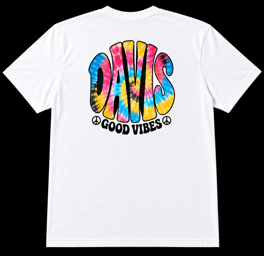 Davis t shirt (good vibes)