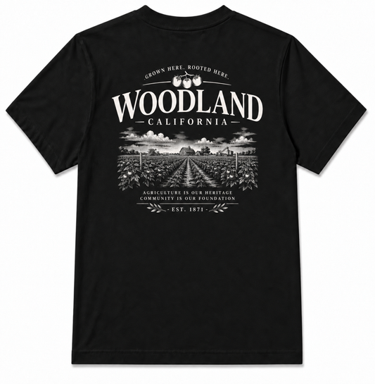Woodland t shirt (history)
