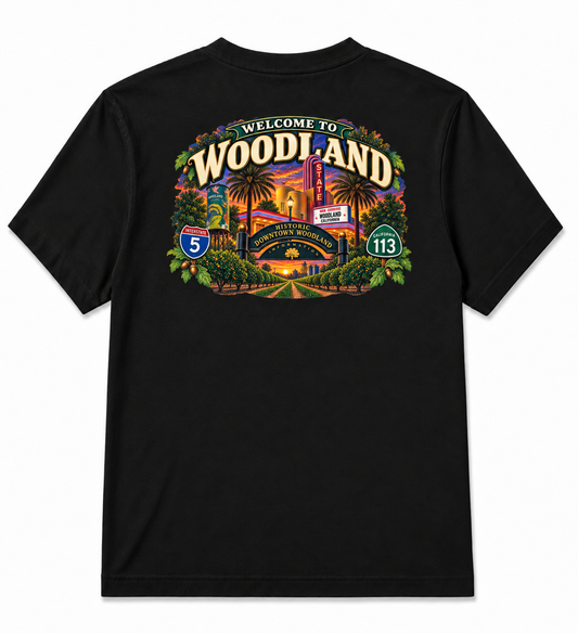 Woodland t shirt(welcome to woodland)