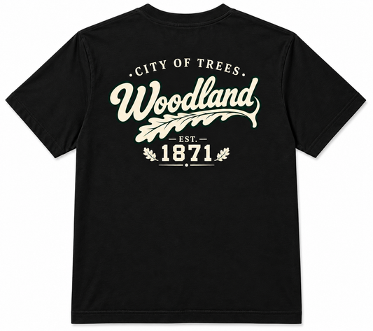 Woodland t shirt (city of trees)