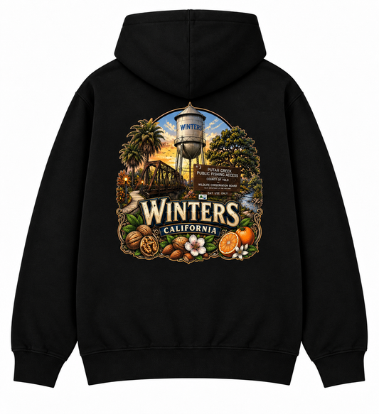 Winters Hoodie  (charming town)