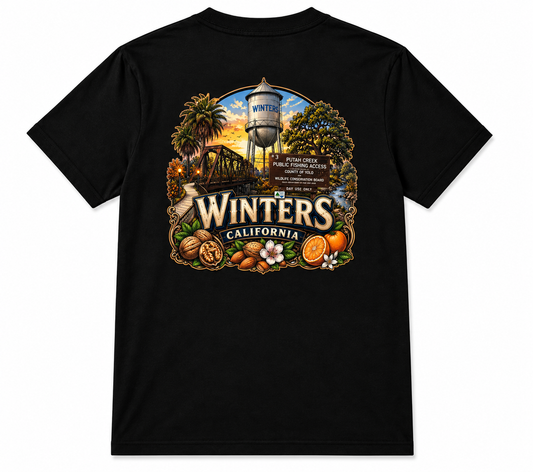 Winters t shirt (charming town)