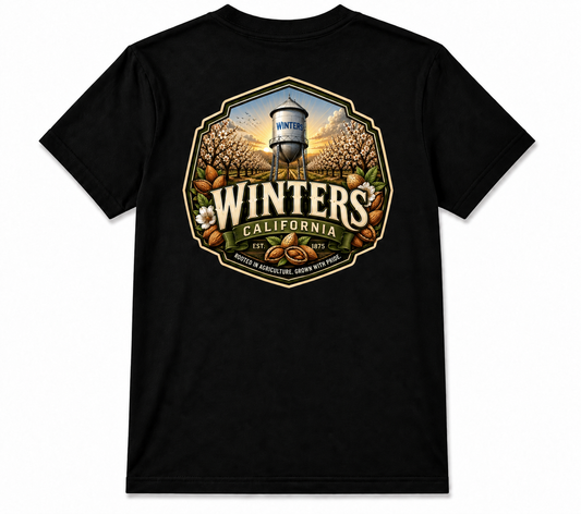 Winters t shirt (almonds)