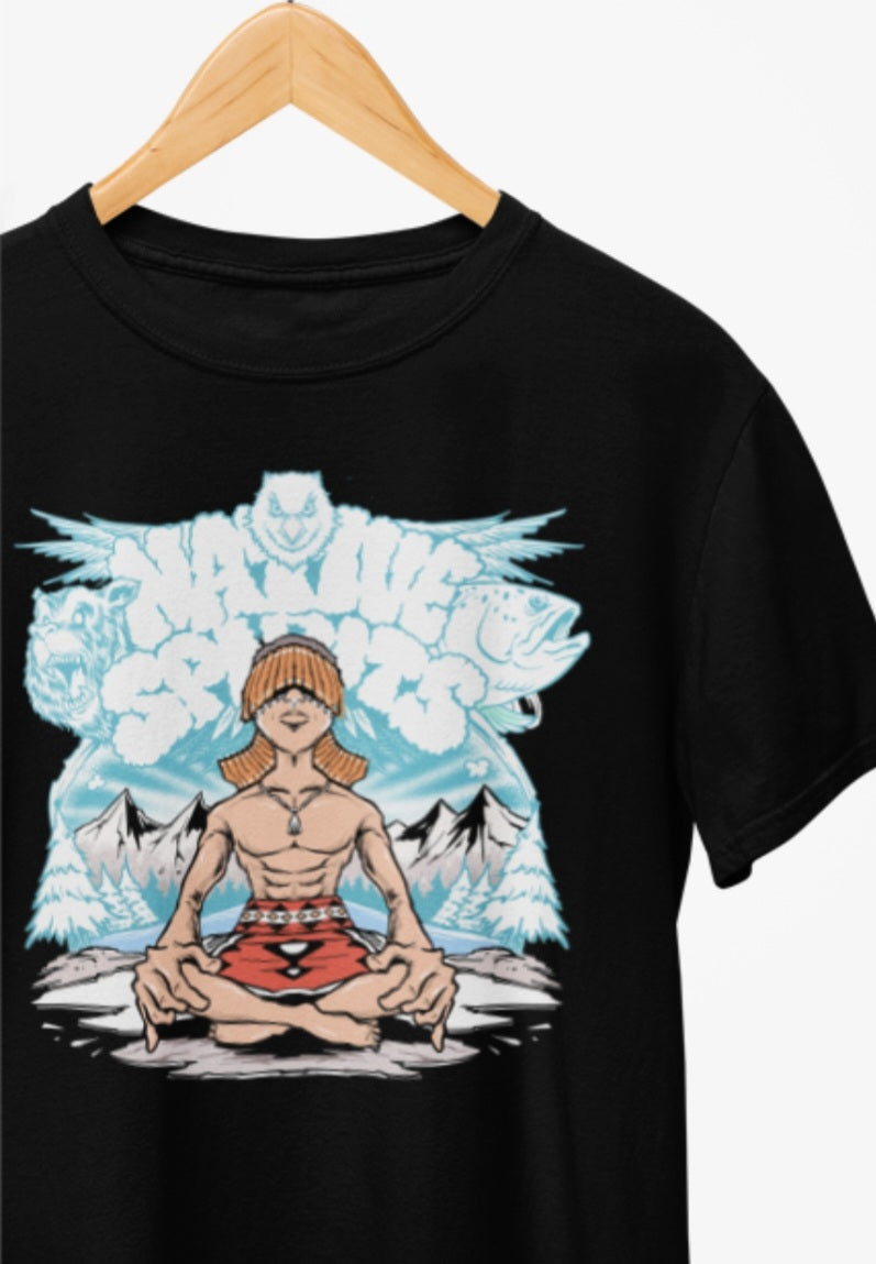 "NATIVE SPIRITS" T Shirt