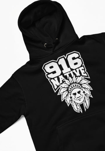 "916 NATIVE BLOCK" Hoodie