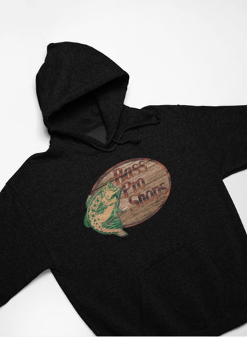 "Bass Pro Shop Wood Sign" Hoodie