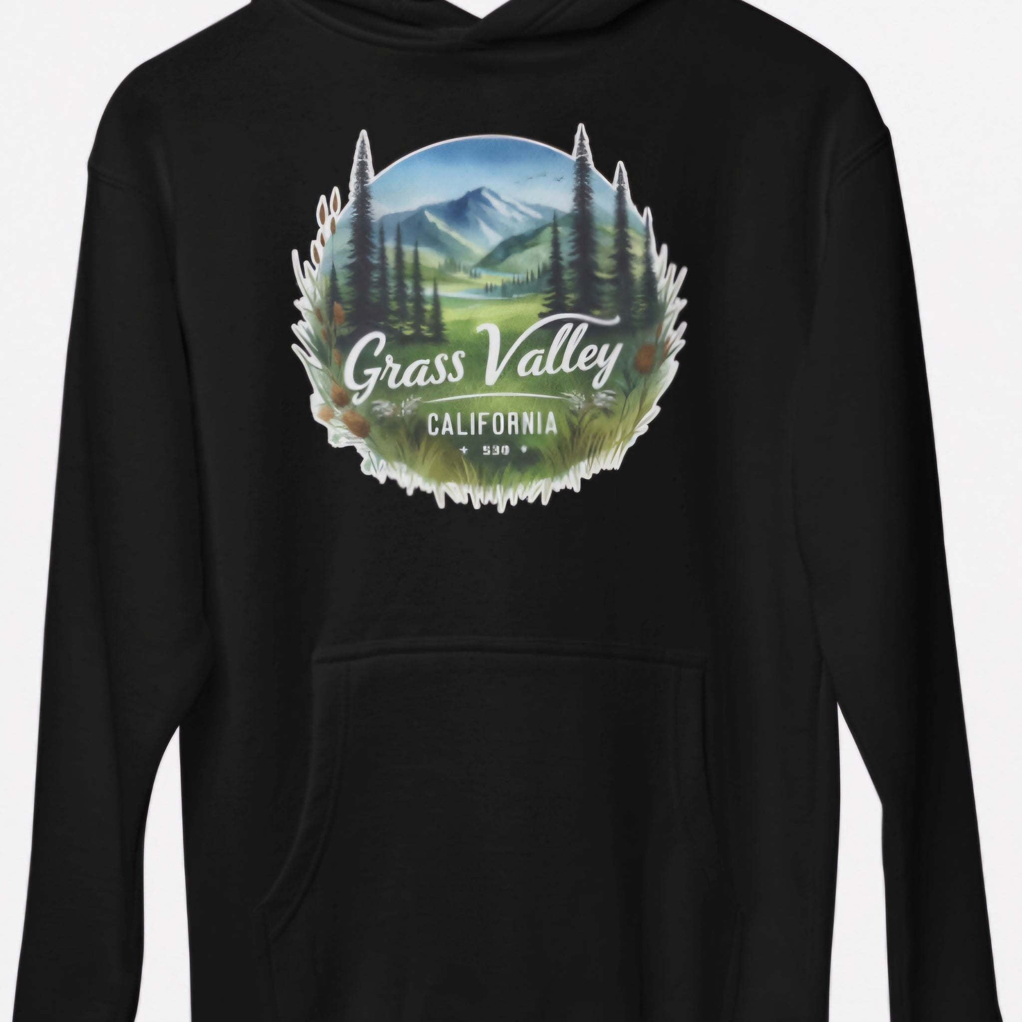 Grass Valley (Watercolor) Hoodie