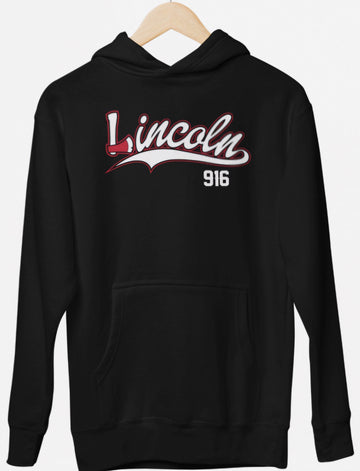 Lincoln (Logger font) Hoodie