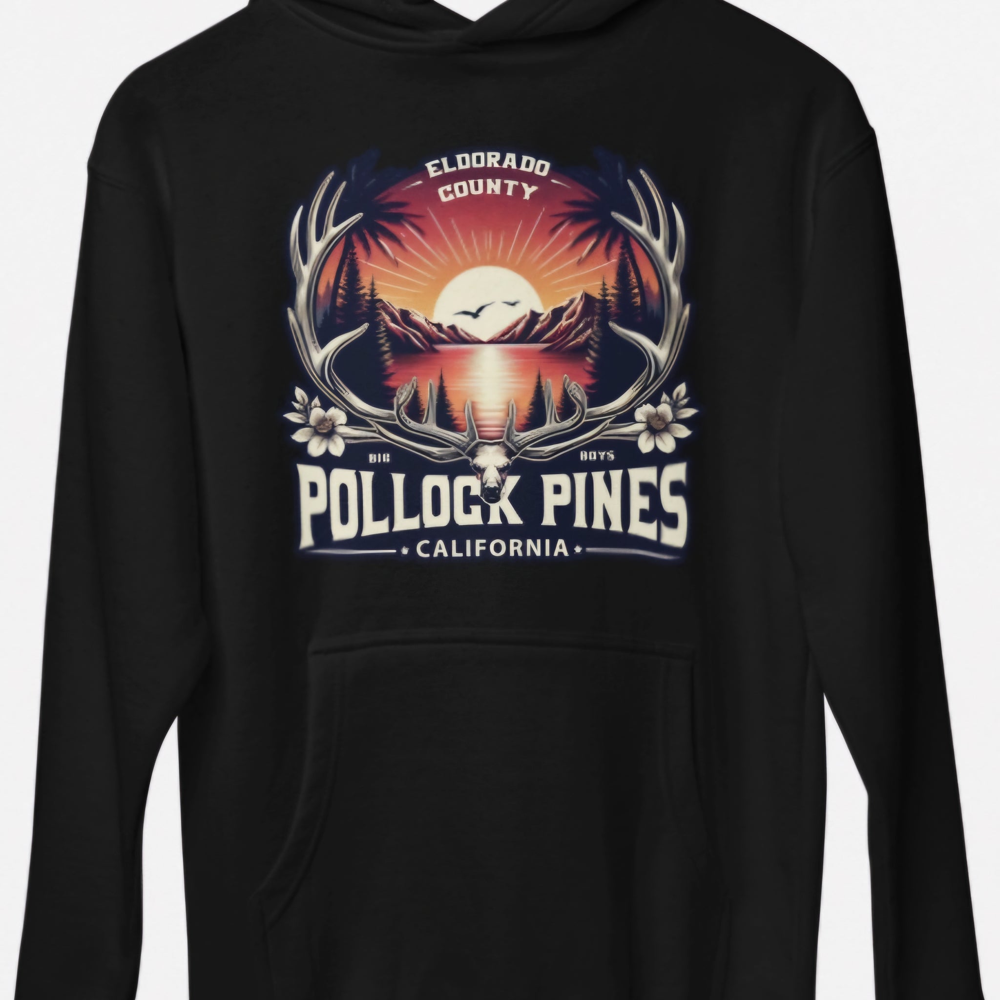 Pollock Pines (Deer Rack)<br>Hoodie