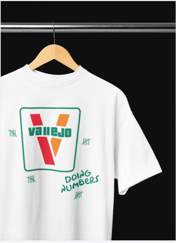 VALLEJO (DOING NUMBERS) T Shirt