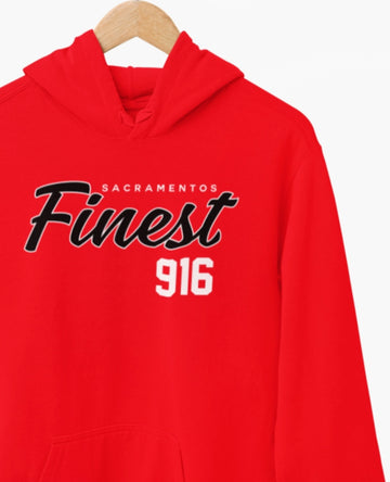 SAC'S FINEST (RED)<br>Hoodie