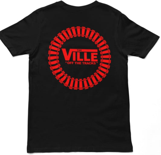OFF THE TRACKS (RED)<br>T-shirt