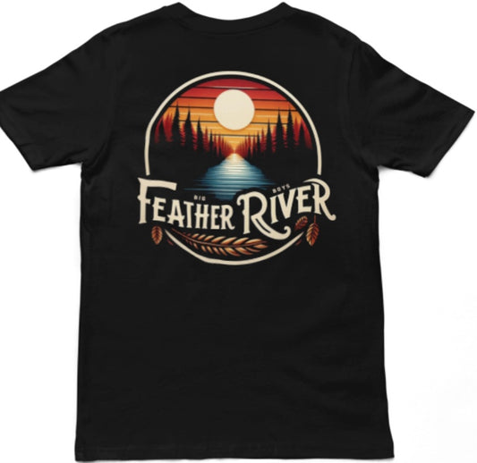 FEATHER SUNSET<br>T-shirt