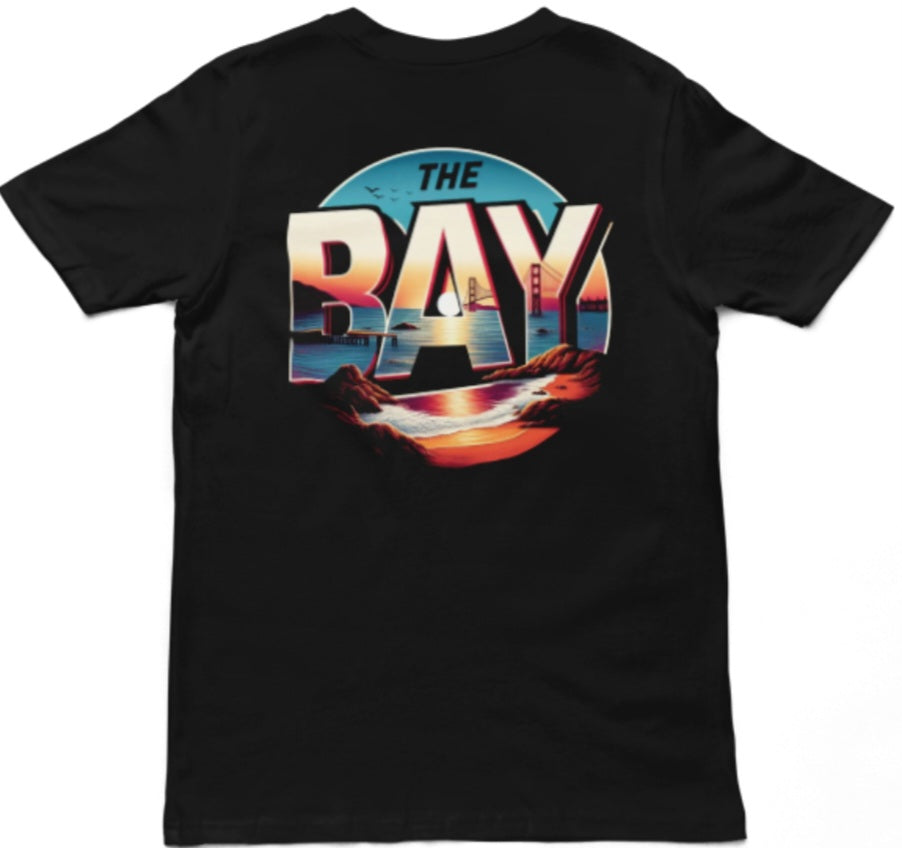 THE BAY (blk)<br>T-shirt
