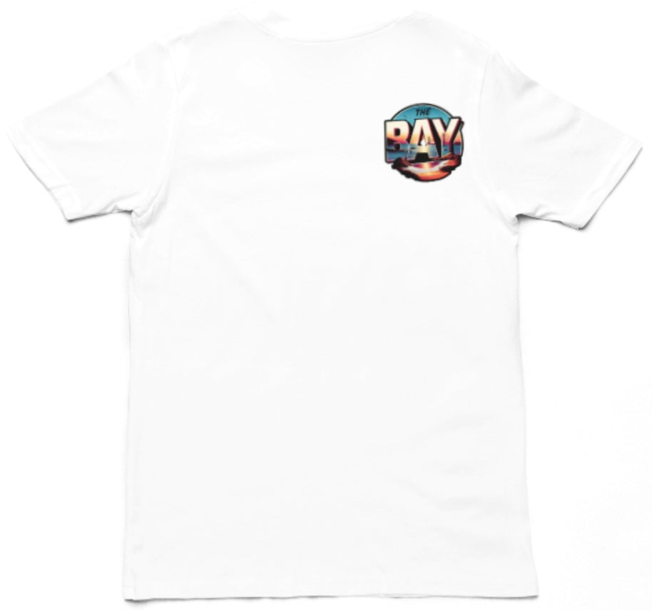 THE BAY (wht)<br>T-shirt