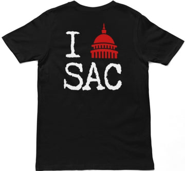I LOVE SAC<br>T-SHIRT