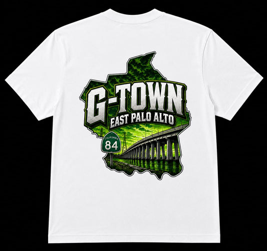 G TOWN t shirt (BADGE)