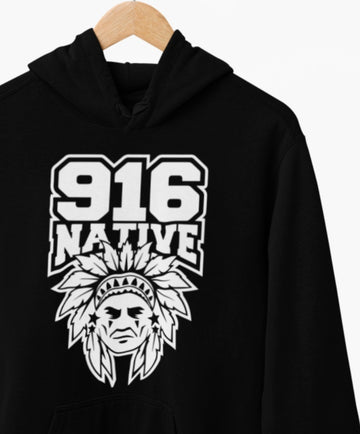 "916 NATIVE BLOCK" Hoodie