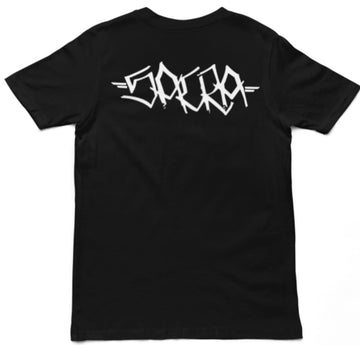 Sacra tagger (white)