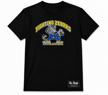 Lincoln t shirt (fighting zebras)