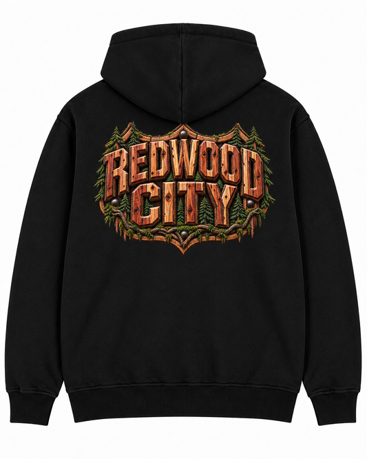 Redwood City hoodie (wood 101)