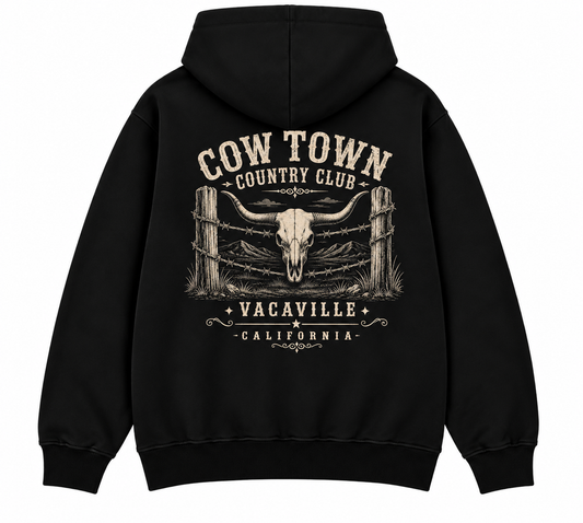 Vacaville hoodie (cow town)