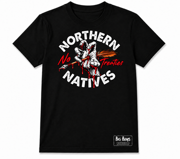 Native t shirt (no treaties)