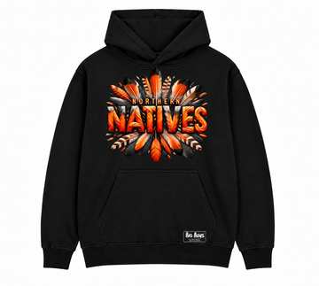Native hoodie (feathers)