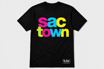 Sactown t shirt (living color)