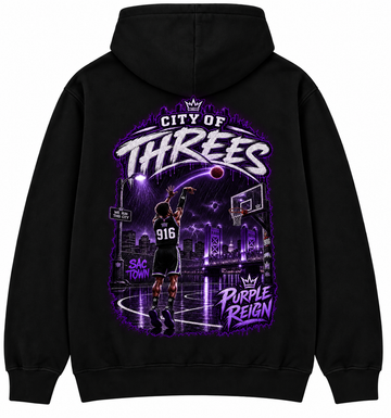 Sacramento Kings hoodie (City of Threes)