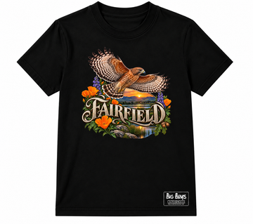Fairfield t shirt (red hawk)
