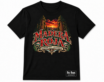 Redwood City t shirt (madera Roja piece)