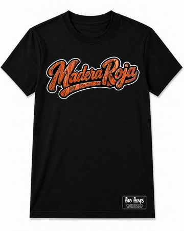 Redwood City t shirt (madera roja woodgrain)
