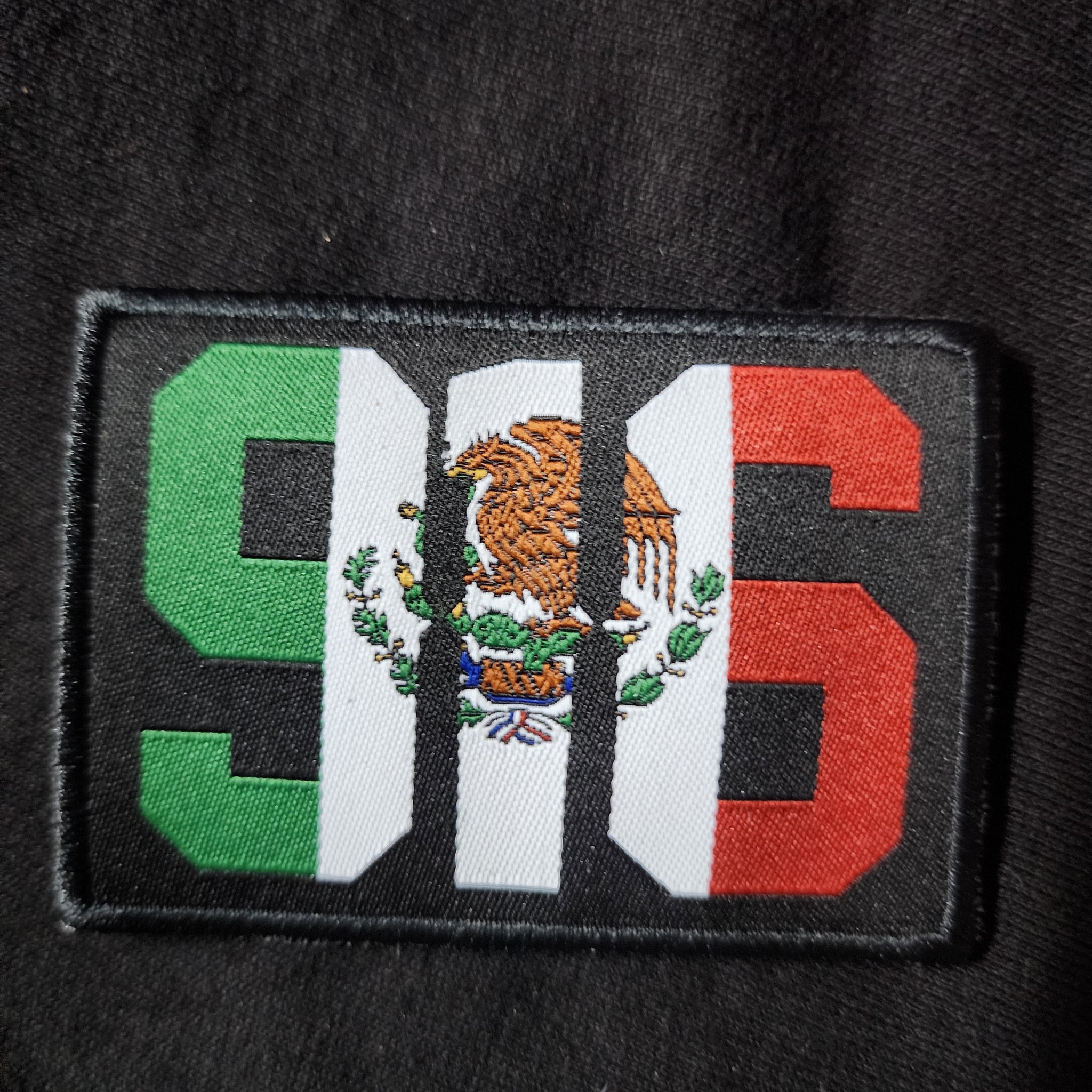 916 Mexican Flag patch