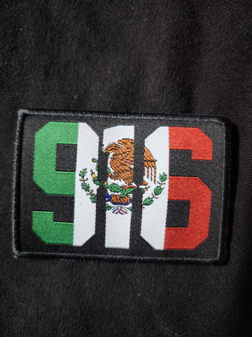 916 Mexican Flag patch