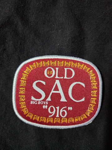 Old Sac (maroon) patch