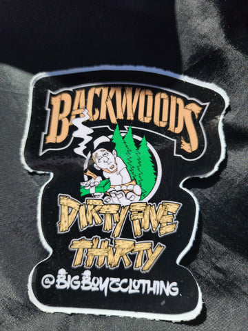 Backwoods Dirty 530 sticker