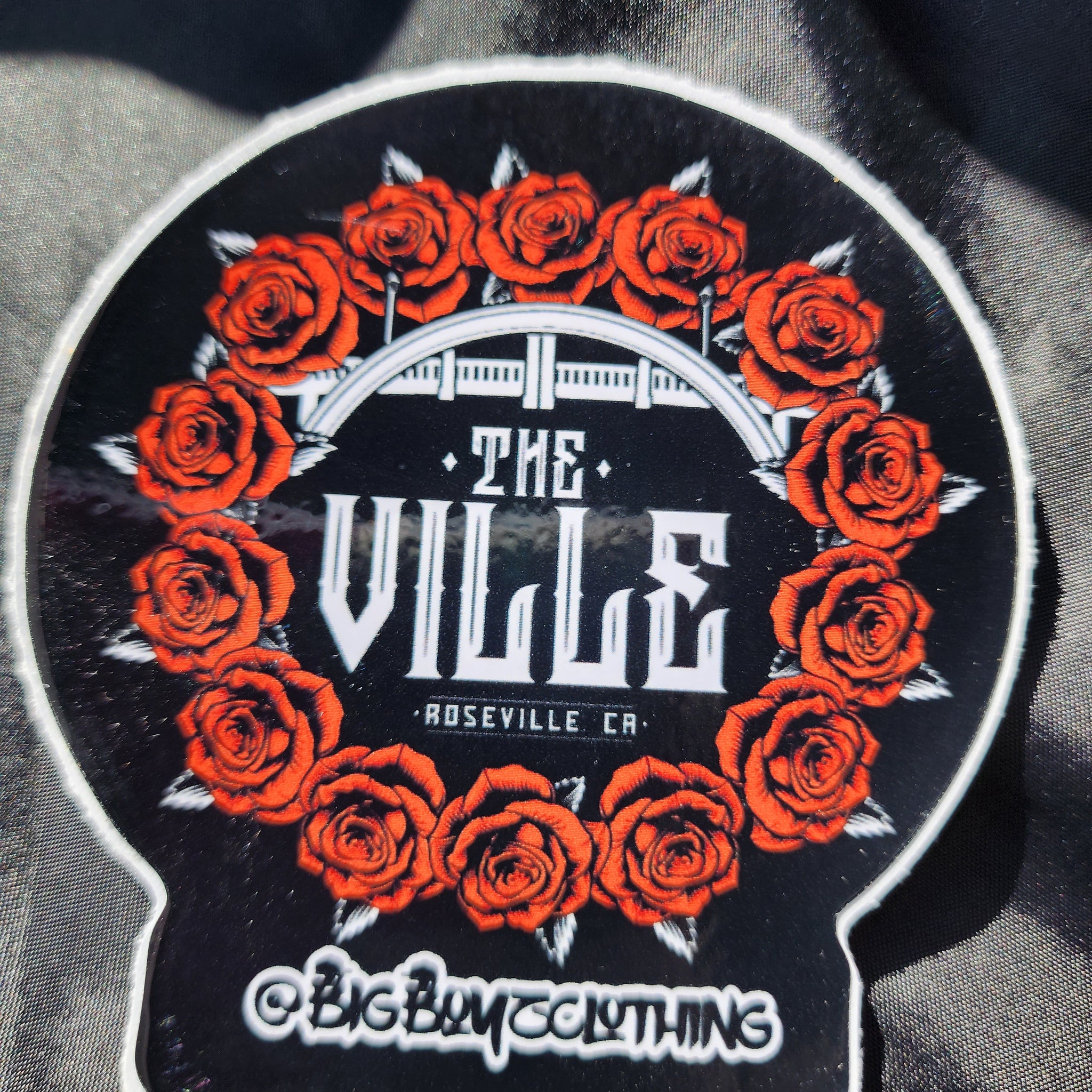The Ville Wreath sticker