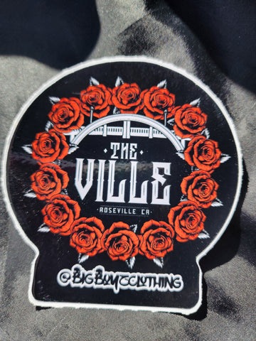 The Ville Wreath sticker