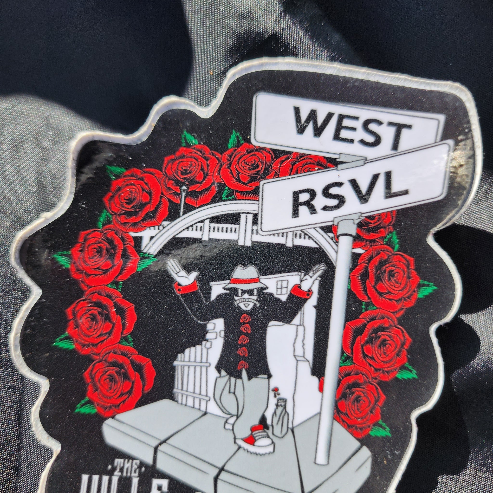 West Rose The Ville sticker