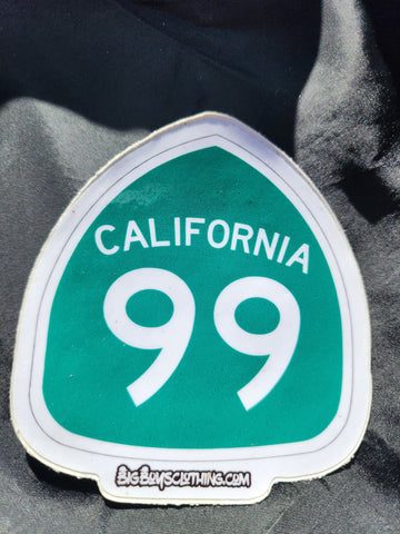 Ca 99 sticker