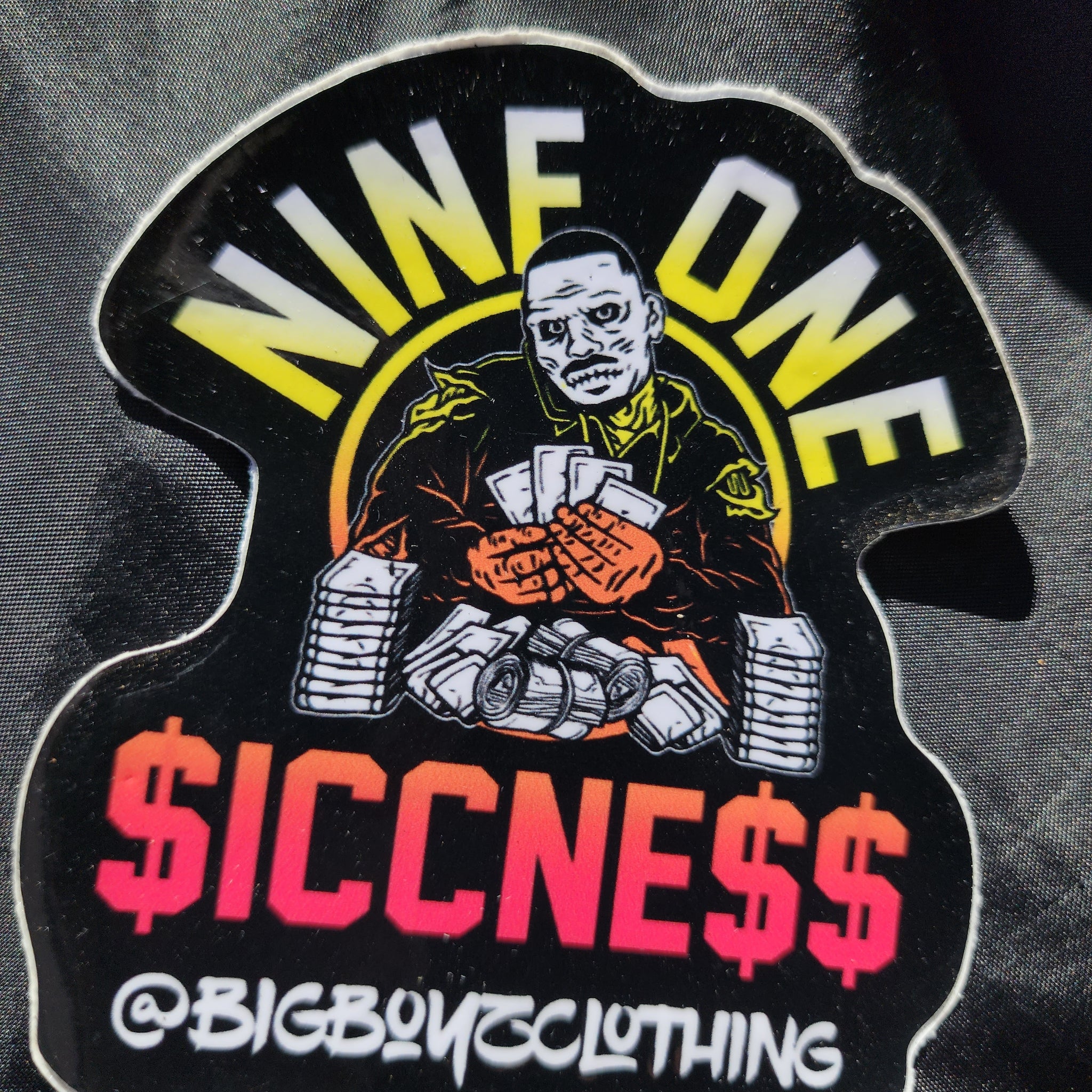 Nine One Siccness sticker